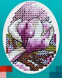 Magnolia Egg by Nadeshda Prohorova