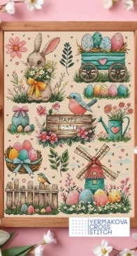 Floral Easter by Anastasiia Yermakova SAGA