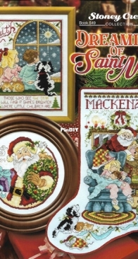 Sleepy Heads & Santa Stocking from Stoney Creek Book 549 Dreaming of Saint Nick XSD