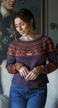 Gwendolyn by Jane Vanselous - Expression Fiber Arts - Free