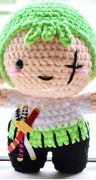 Crochet by Tooba - Jumbo Swordsman