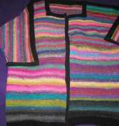 tunesian crochet jacket