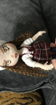 Doll in village