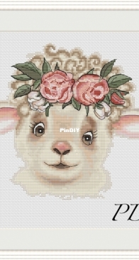 incredible Stitching - Cute Spring Sheep