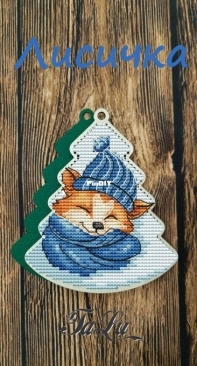 TaLu - Fox Tree Ornament by Tatiana Luzhetskaya
