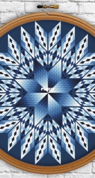 Tidy Patterns - MDL107 Mandala