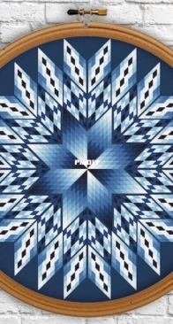 Tidy Patterns - MDL107 Mandala