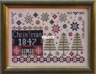 The Scarlet House Coverlet Christmas