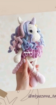 Niyazova Toys - Oksana Niyazova - Ниязова Оксана - Unicorn - Единорожка - Russian - Free