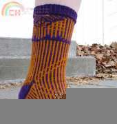At the Movies Socks by Hayley Albertson