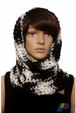Crochet Styles 4U - Davina Harrison - Hooded Cowl  - Free