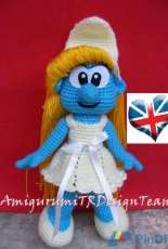 AmigurumiTR design Team - Havvanin Gurumileri - Smurfette
