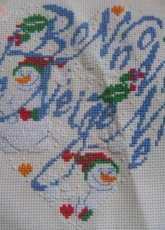 Isabelle Vautier 50070k - Snowman Heart (Bonhomme de Neige)