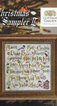 Cottage Garden Samplings CGS-1065 Christmas Sampler II PCS + XSD