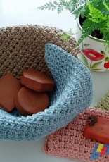 Kate Alvis - Waffle Crochet Spa Washcloth- free