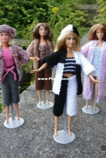 Square Barbie Doll Cloth by Woolly Thoughts-Free