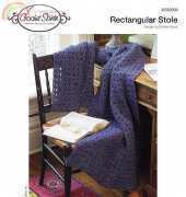 Crochet Soirée-CS0009-Rectangular Stole (freebie)