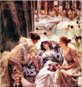 HAED HAEAT977 The Bath of Caracella by Alma Tadema