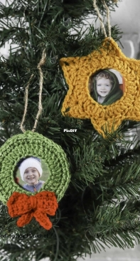 Winding Road Crochet - Lindsey Dale - Picture Ornaments - Free