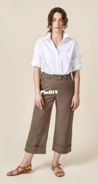 Closet Core - No 39 - Rika Pants - Sizes 0-32 - English, French