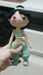 Green Frog Crochet - Jasmine