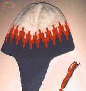 Leefs Ear Flap Hat (3-color) - free pattern by Leef Bloomenstiel