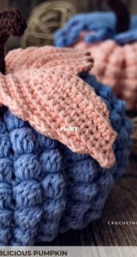 Crochet Highway - Ana-Maria - Bobblicious Pumpkin