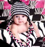 Boomer Beanies - Nicole Thompson - Zabrina the Zebra
