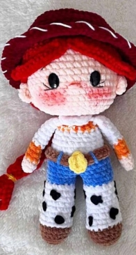 Dilekshome - Dilek Candan - Velvet Cowgirl Doll -  Pequeña Vaquera de terciopelo - Spanish - Translated