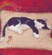 Sleeping Cat pillow