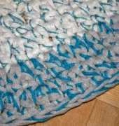 Blue- alfomra de trapillo