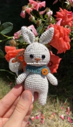 Havva Designs - Havva Unlu - Bunny Keychain - Tavşan Anahtarlık - Turkish - Free