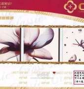 CC-S Cross Stitch XT-5755 - Clock Flowers
