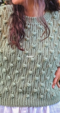 Colores Santos Crochet - Gisela Elizabeth Cejas - Vest New Order - Chaleco New Order - Spanish