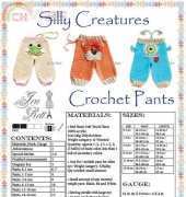 Ira Rott - silly creatures crochet pants