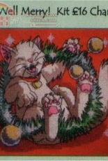 Goldleaf Needlework  Well Merry!  L56  (Cat)