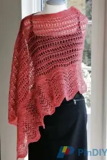 Silk Road Wrap by Kate Lore for Emerald Lotus Fiberarts