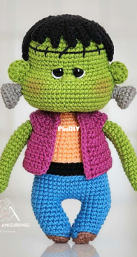 Dünyanın Amigurumisi - Bilgenur Çamtosun - Frankestein