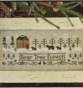 Little House Needleworks LHN 120 Bear Tree Forest