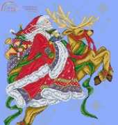 Santas Magical Journey by Joan Elliott from Christmas Cross Stitch Treasures PCS10