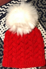 Braided Cable Beanie by Island Girls Knit & Crochet - Free