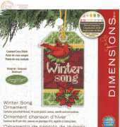 Dimensions 70-08891 - Winter Song Ornament
