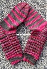 Strickleiter / rope ladder Socks by Ina Budde-English,German-Free