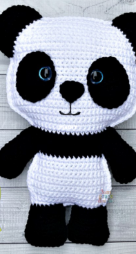 3am Grace Designs - Donna Vasquez Beavers and Michaelene Nelson - Panda Bear Kawaii Cuddler