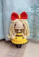 Crochet Happy Plushie - Shia S - Shia Doll Miyu - Russian - Translated - Free