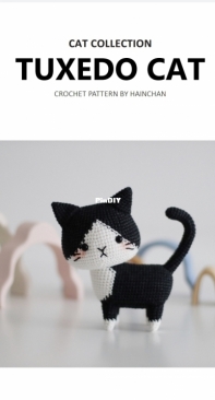 Hainchan Design - Hainchan - Hanh Tran - Cat Collection - Tuxedo Cat