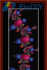 Cross Stitch Collectibles - Fractal 213 Bookmark - FR-213