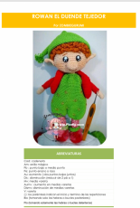 Zombiegurumi - Luisa Contreras - Rowan the elf weaver - Spanish