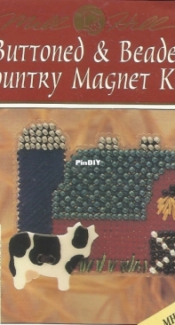 Mill Hill MHMB1 Buttoned Beaded Magnet Kits - Country Barn