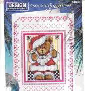 Design Works #5869 - Dress Up Bear Card